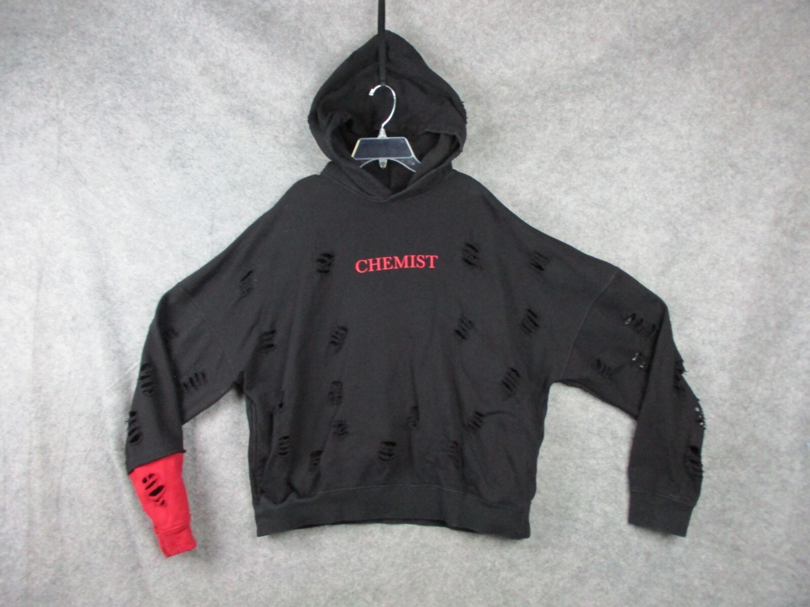 Chemical Wash Docking Sweatshirt スウェット トップス XG chemical wash docking sweatshirt Chemical Wash