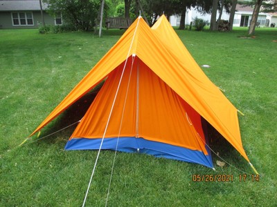 backpacking canvas tent