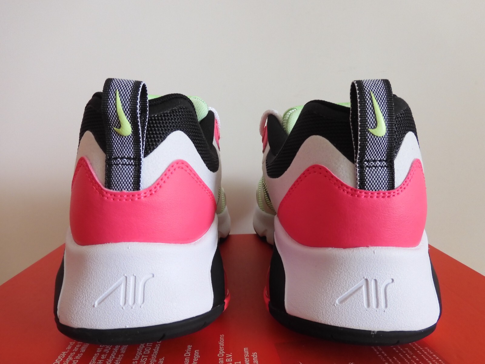Pre-owned Nike Wmns  Air Max 200 White-black-hyper Pink Sz 10 [cj0629-100]
