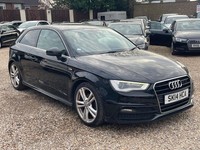 2014 Audi A3 1.4 TFSI S line Euro 5 (s/s) 3dr HATCHBACK Petrol Manual