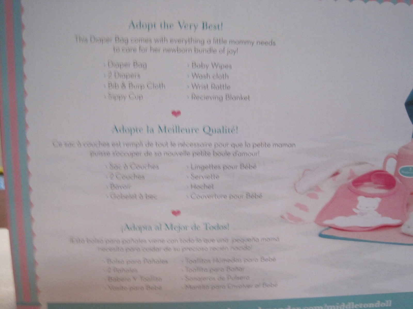 MADAME ALEXANDER 10 PIECE 16