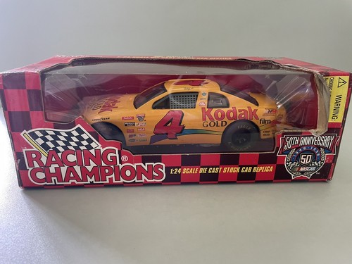 【アメリカン雑貨】racing champions Chevrolet 1997 Racing Champions 1:24 STERLING MARLIN #4 Kodak Gold