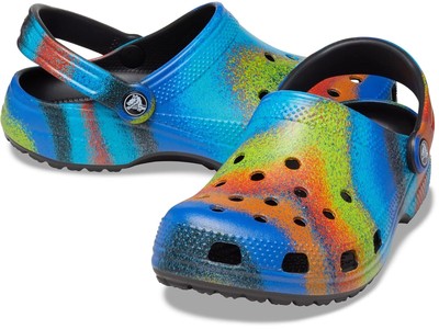 

Сабо унисекс Crocs Classic Tie-Dye Clog с рисунком