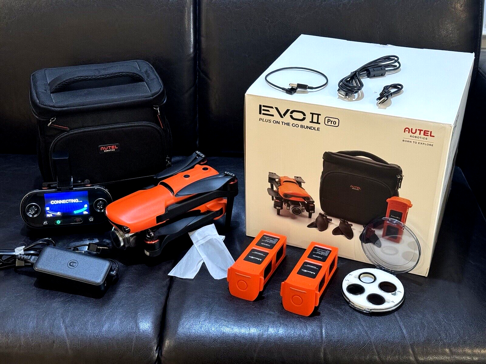 [USA, EXCELLENT] Autel Robotics EVO II Pro V1 On The Go Bundle + Accessories