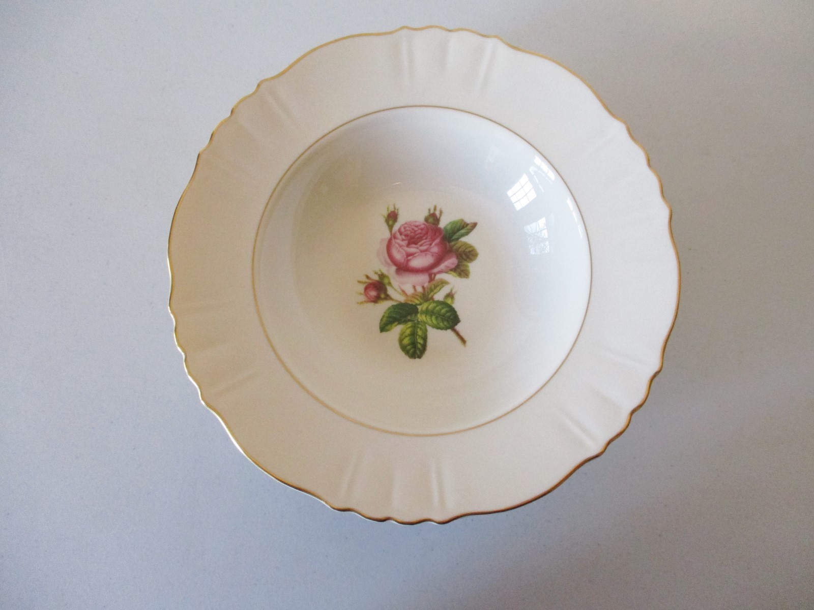 4 Syracuse Federal Rosalie Rimmed Soup Bowls 8