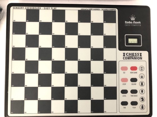 Radio Shack Companion Chess Sensory Chess Computer Game 60-2439 64 Skill Levels