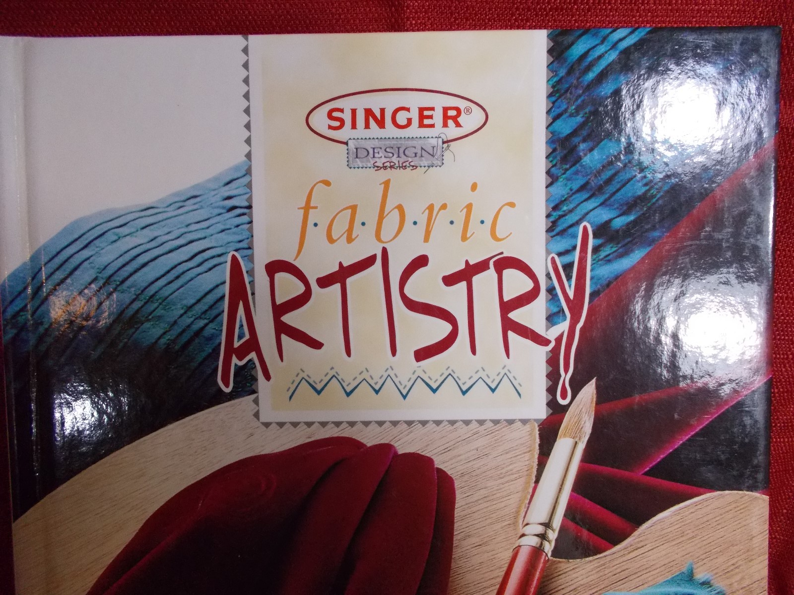 1998 Singer Design Series Fabric Artistry Hardcover Book ~ Excellent Condition!