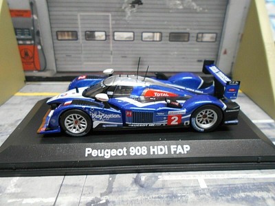PEUGEOT 908 HDI FAP Le Mans 2010 2 Montagny Sarrazin Minassian Total Norev 1:43
