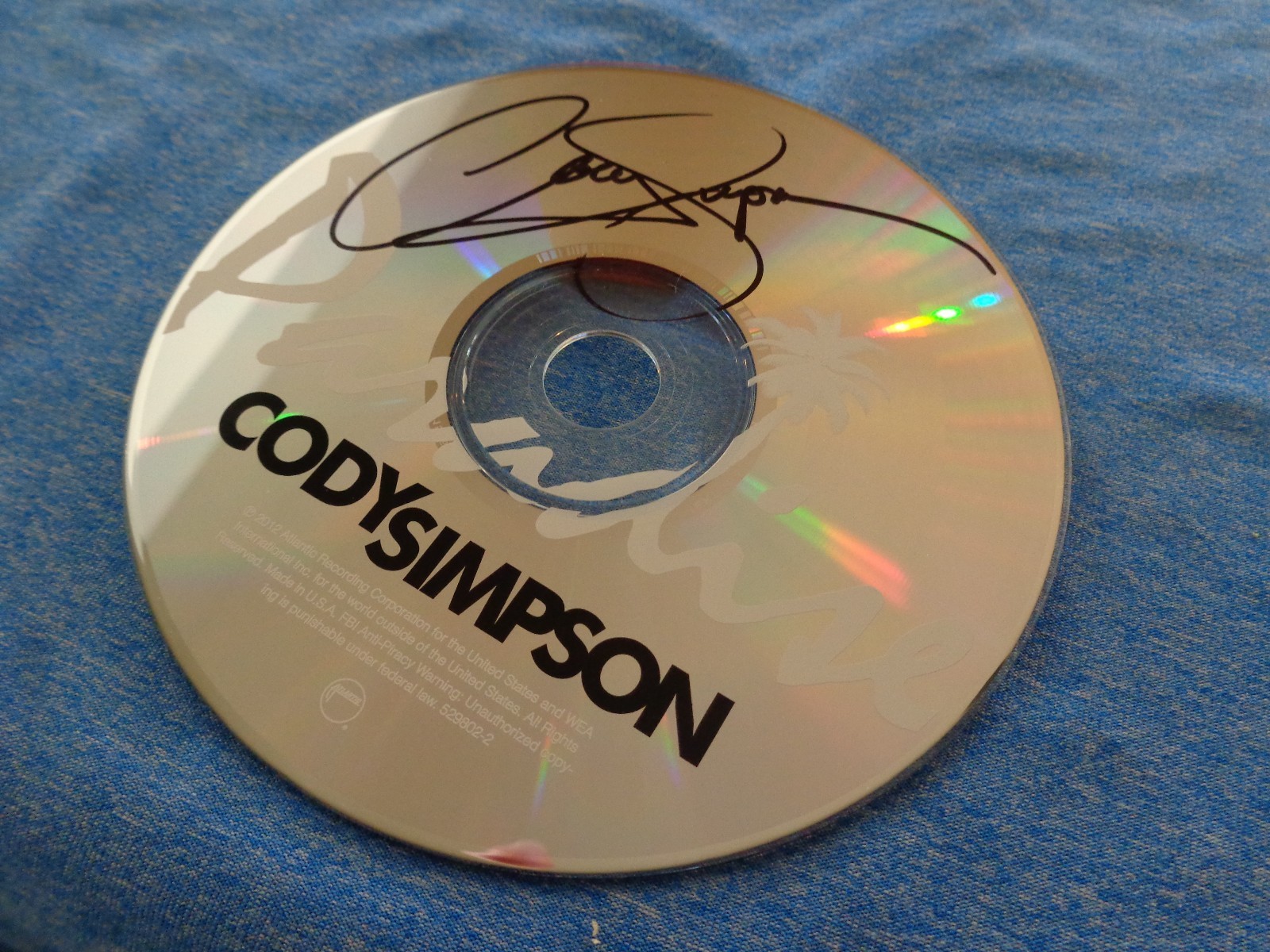 人気商品の中古品・新品・未使用品 Cody Simpson eBay | CD Autographed Signed ミュージシャン