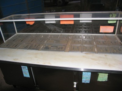 Beverage Air SUR72-30M MEGA TOP REFRIGERATED SANDWICH SALAD PREP TABLE