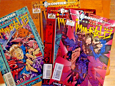 Immortalis 1-4 Mini series Marvel Frontier Comics Indie title set