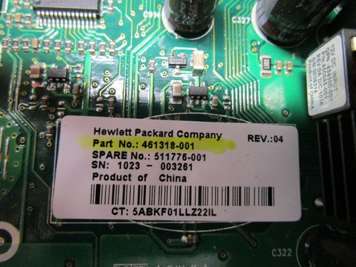 HP 461318-001 Power Supply Backplane Board 511776-001 ML350 G6 W/ Cabling Tested