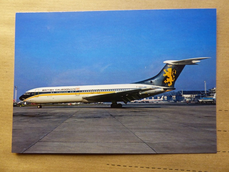 British Caledonian  Vc 10   G-Asix /  Collection Vilain NÂ° 1447