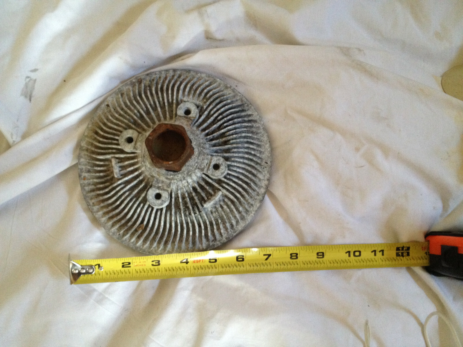vintage  metal  fan blades/cast faucet spinner/ fly wheel -steampunk/art/ design