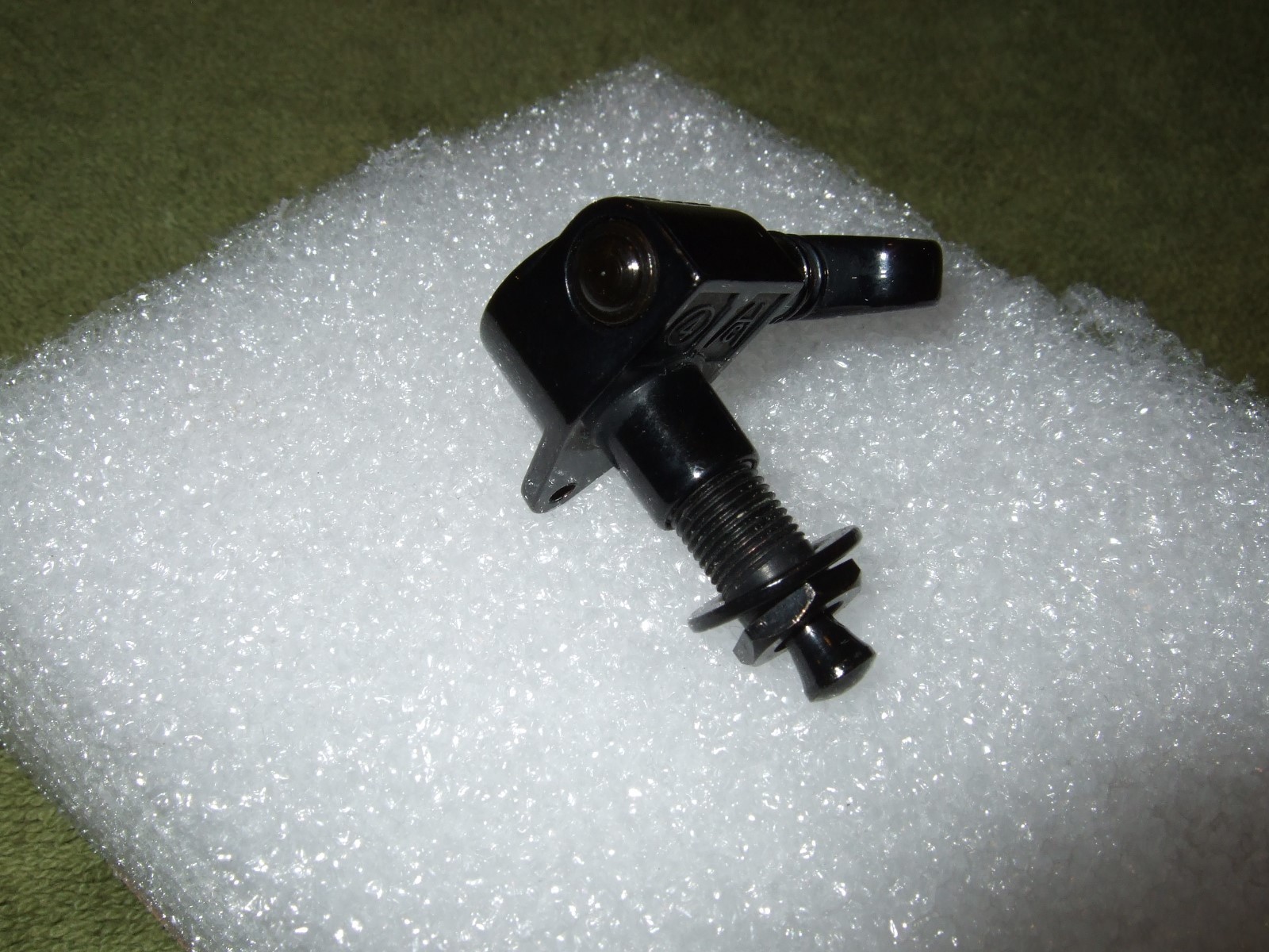 Grover Tuning Peg Black Treble Side