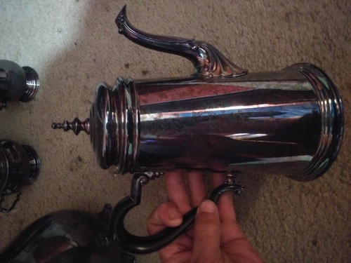 Antique sterling silver tea coffee set