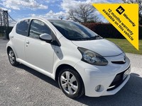 2012 Toyota AYGO 1.0 VVT-i Fire Hatchback 5dr Petrol Manual Euro 5 (67 ps) Hatch