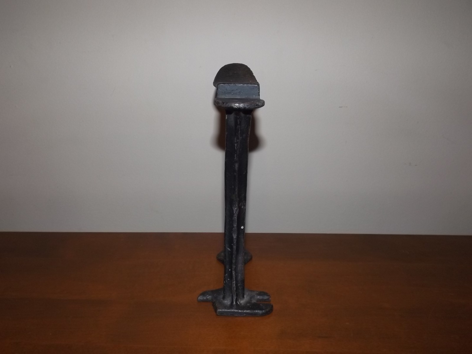 Vintage Cast Iron Cobbler Shoe Anvil Stand