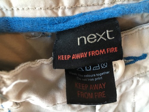 Boys Next Uk Stone Long Pants 7 Years