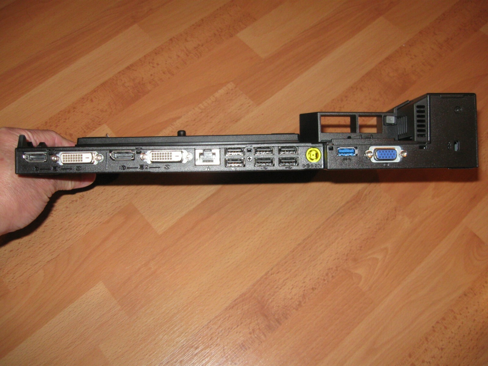 Lot of 2 Lenovo Thinkpad Mini Dock Plus Series 3 4338 USB 3.0 eSata Docks + AC