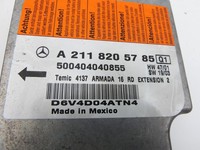 Mercedes E320 W211 S211 03-08 Airbag SG ECU Steuergerät Mercedes E320 W211 S211 03-08 07.04.2004 A2118205785 gebraucht Vorschau 2