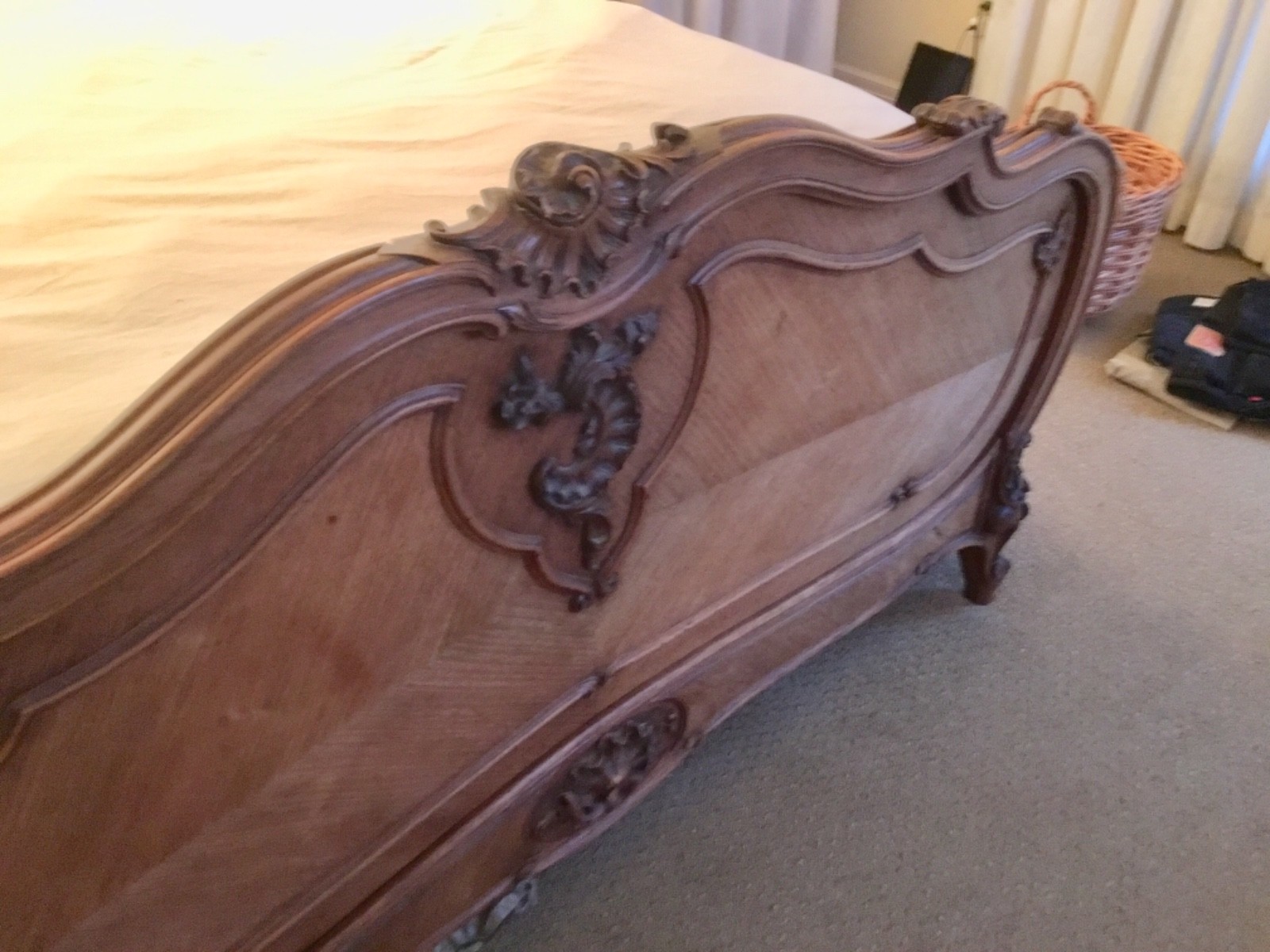 antique french furiture armoire matching queen bed