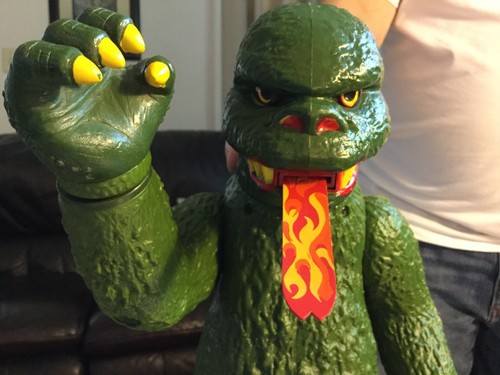 SHOGUN WARRIORS GODZILLA 1ST SERIES HAND PAINTED MATTEL 1977 JAPAN TOHO  *MINT*