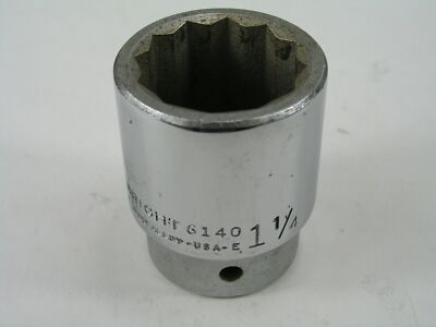 1-1/4''   3/4'' Drive 12pt Socket, Wright