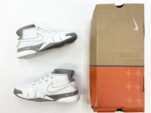 2006 Vintage Kids Nike Zoom Kobe 1 PS White Grey Gold sz 1Y