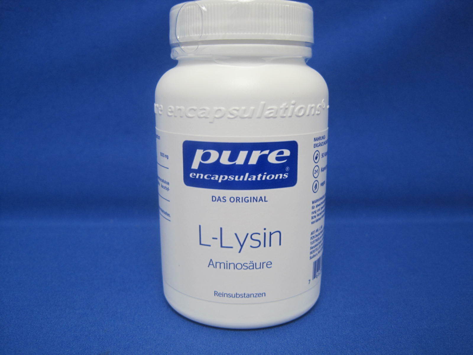 Pure L-Lysin Aminosäure PZN 02822746