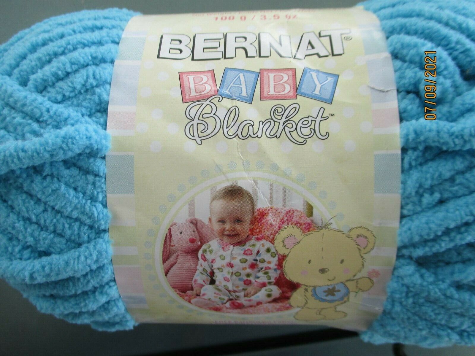 Baby Teal 3.5 Oz Polyester 72 Yds Super Bulky Wt #6