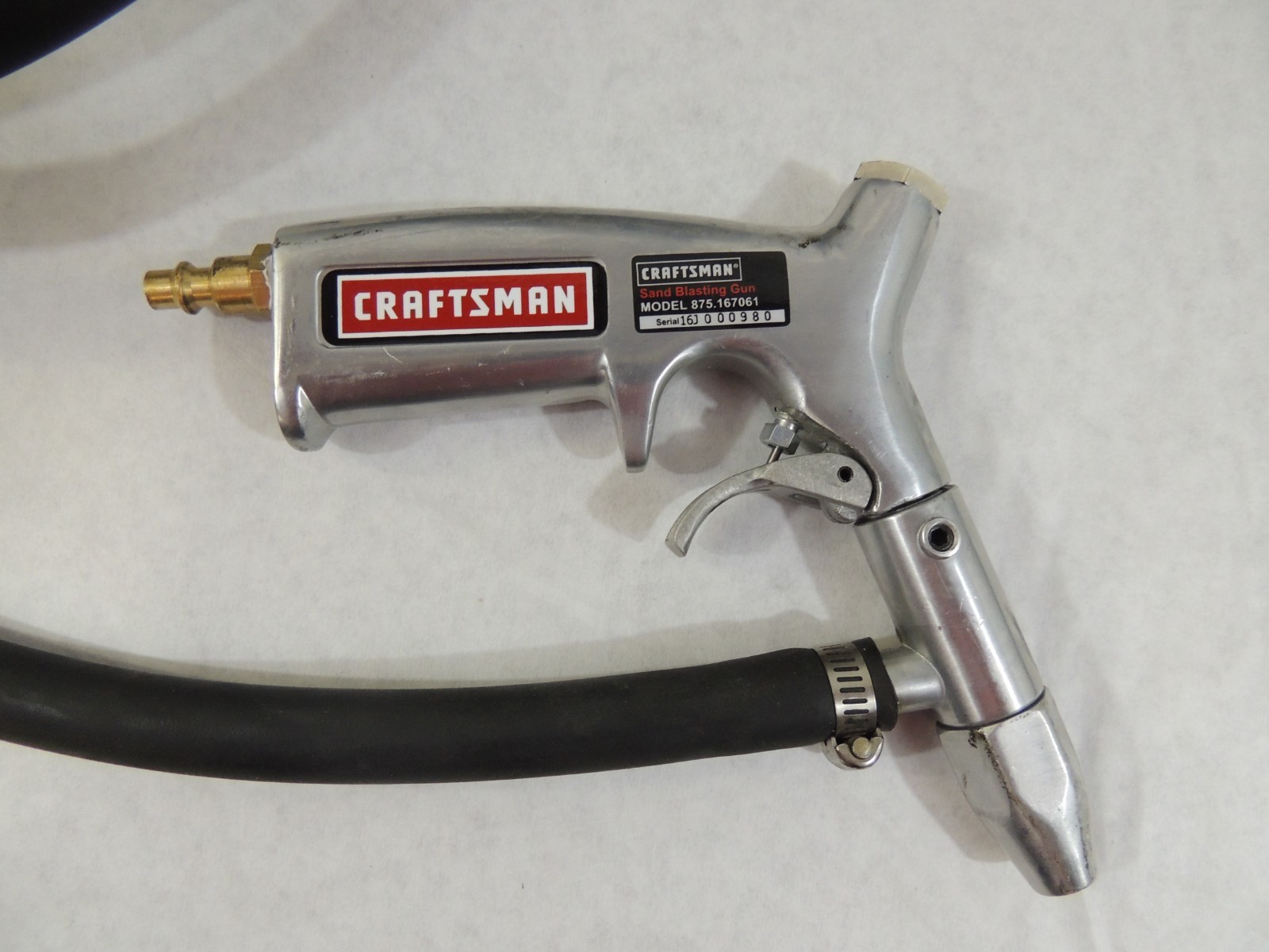 Craftsman 50 lb. Sandblaster Kit with 1/4 in. Ceramic Nozzle 875.167061