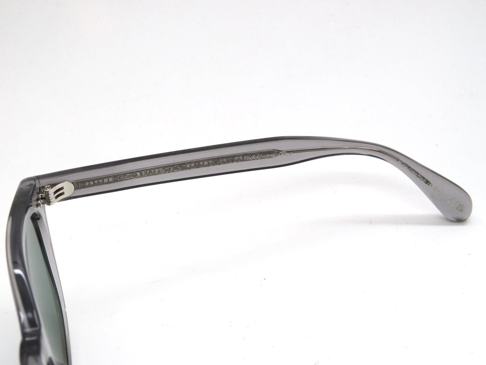 Pre-owned Oliver Peoples Sheldrake Sun Ov5036s 1132r8 Grey Photochromic 49mm Sunglasses In Blue