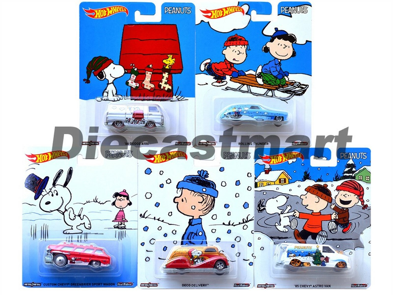 2016 HOT WHEELS 1:64 POP CULTURE THE PEANUTS SET OF 5 DLB45-956E SNOOPY 887961253092 | eBay