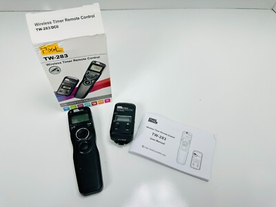 Wireless Remote Shutter Compatible for Sony PIXEL TW-283 S1/S2 Wired Timer 