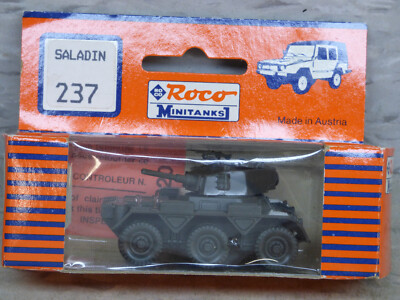 Roco Minitanks  Modern (UK)  British Saladin Mark 1 Armored Car Lot #4894