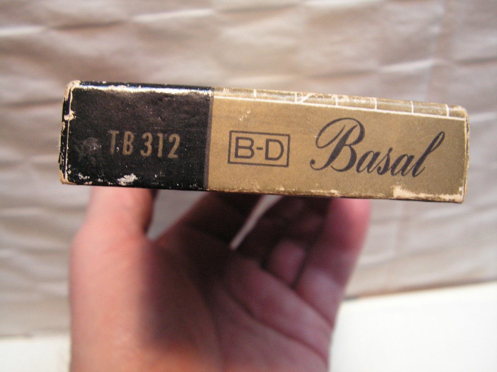 Vintage 1957 B-D Basal Temperature Thermometer Case Original W/Japan 48737S Ther