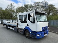 2014 64 REG RENAULT MIDLUM TRUCK 12 TON CREW CAB RECOVERY TRUCK TILT AND SLIDE