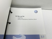 VW Golf Plus 5M 08-14 Serviceheft Betriebsanleitung Anleitung Bordmappe VW Golf Plus 5M 08-14 24.07.2009 gebraucht Vorschau 4