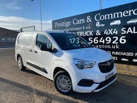 2020 70 VAUXHALL COMBO CARGO 2300 1.5 TD 100PS SPORTIVE LWB SMALL PANEL VAN 32K