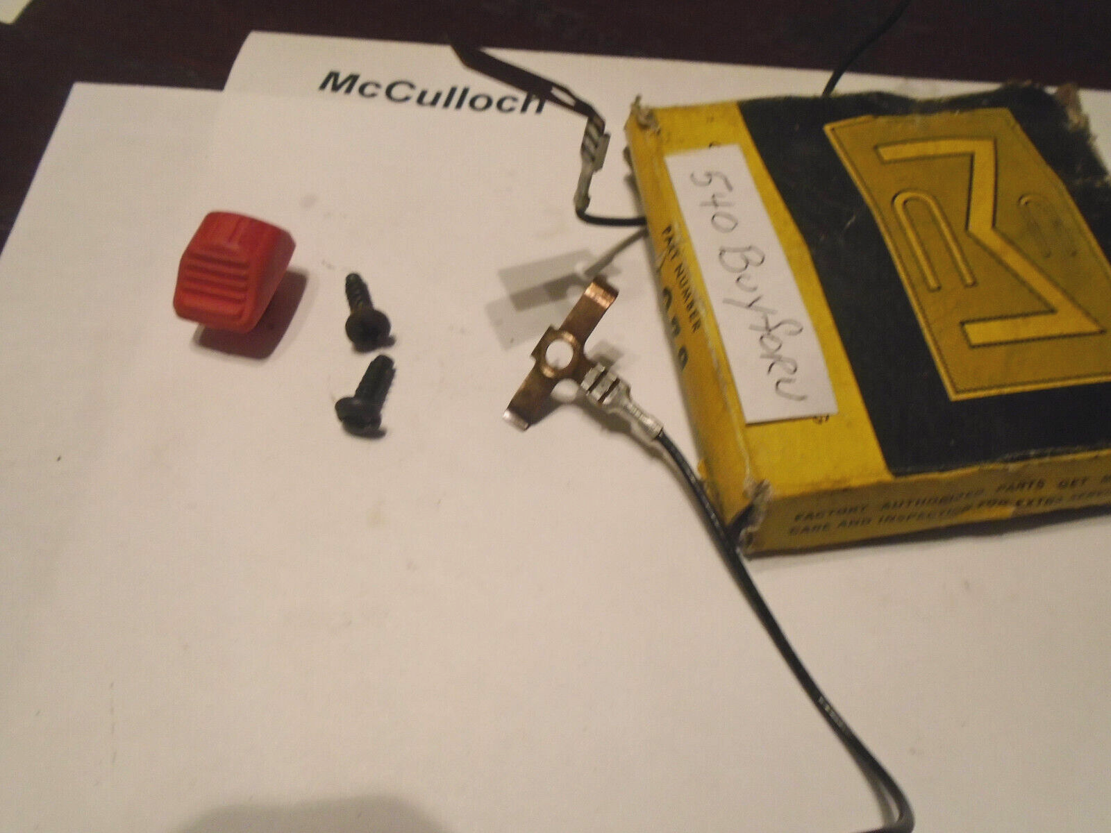 McCulloch 2014 3200 3214 3216 3500 3514 3516 3800 Kill Switch Ignition Switch