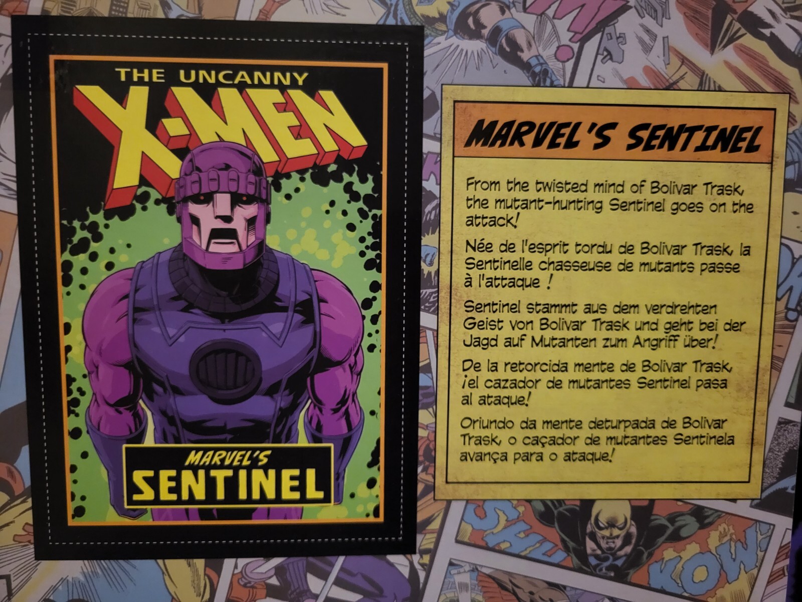 Hasbro Marvel Legends Series Retro 375 X-Men Wolverine & Sentinel Both MOC