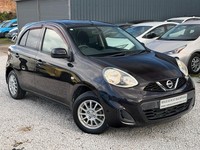 2015 Nissan Micra 1.2L March Petrol Automatic 5 Seater 5 Door Hatchback Black Pu