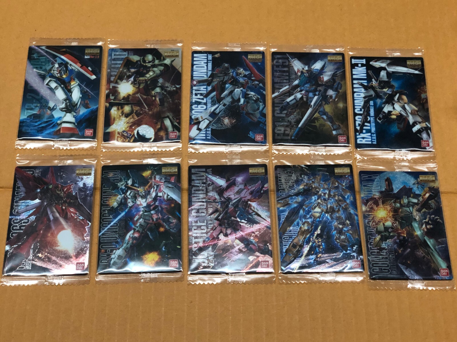【激レア】Gunpla package art collection GUNDAM GUNPLA Package Art Collection Chocolate Wafers 5 On