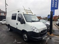 2015 IVECO DAILY 3.0TD 50C15 MWB HIGH ROOF CREW VAN EURO6 CAMPER EX POLICE