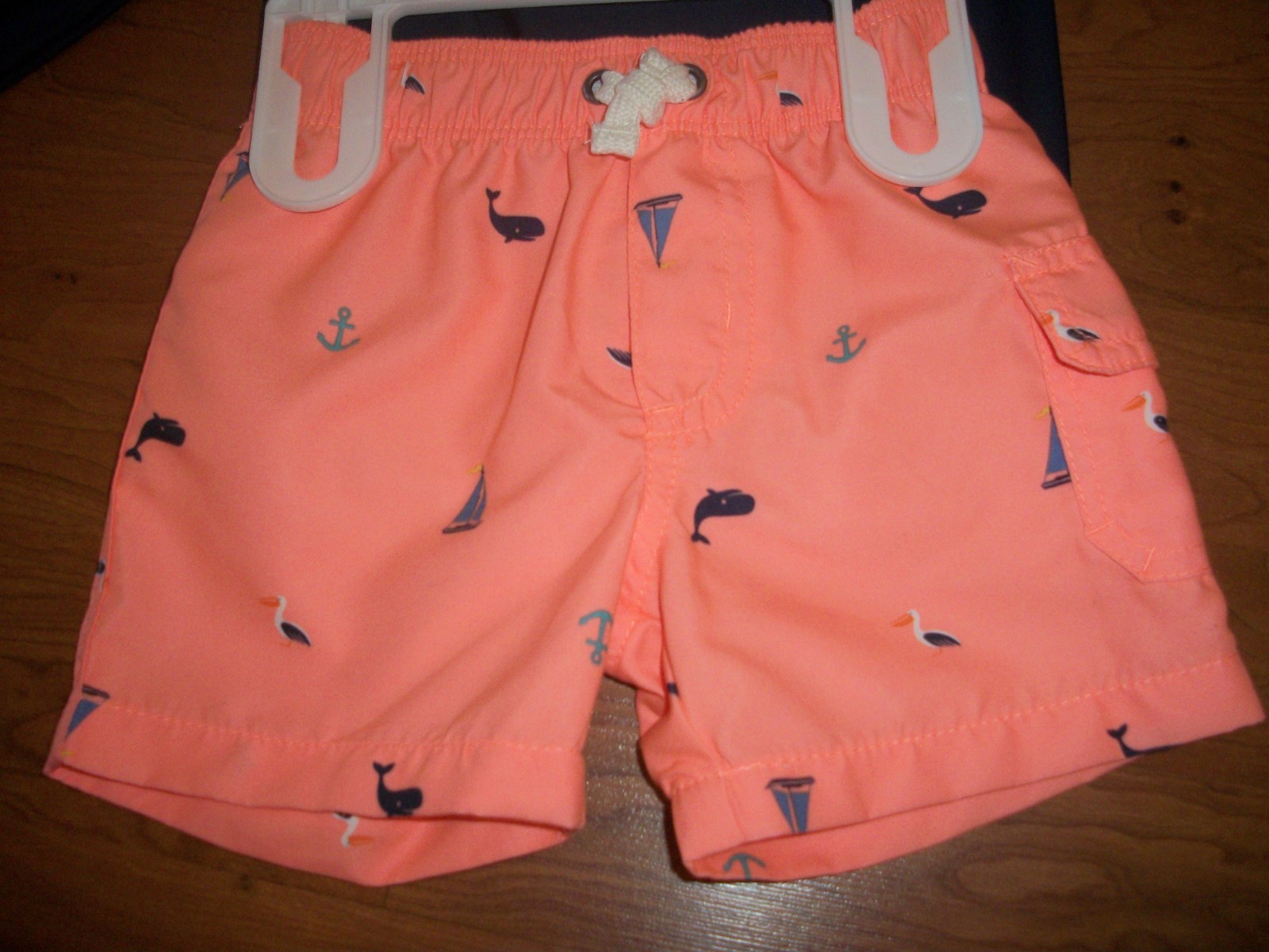 NWT Carter's long sleeve rash guard set 12 mo 18 mo 24 mo SEA YA LATER