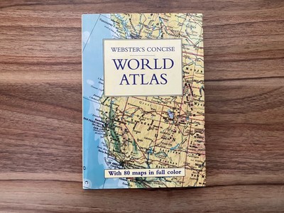 Webster's Concise World Atlas   Tom Cross   Hardcover