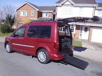 2017/66 Volkswagen Caddy C20 Life WHEELCHAIR ACCESS - Drive From Wheelchair
