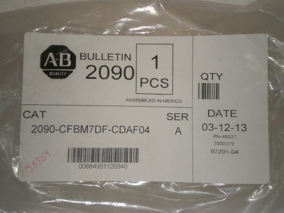 New! Allen Bradley 2090-CFBM7DF-CDAF04 Feedback Cable Free Shipping!