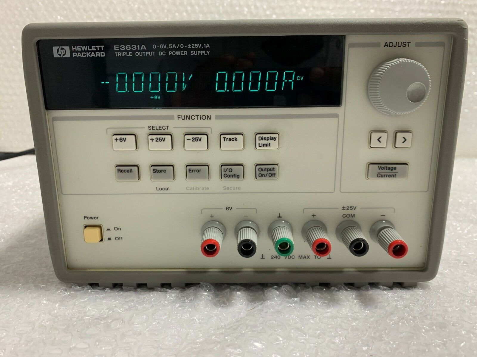 AGILENT E3631A Triple Output DC Power Supply Agilent AGILENT E3631A Triple Output DC Power Supply Agilent